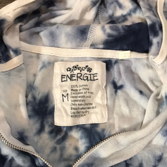 Tie dye quarter zip sweatshirt - Picture 4 of 4
